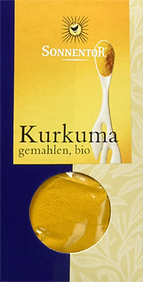 Bio-Kurkuma gemahlen von Pfeffercorner