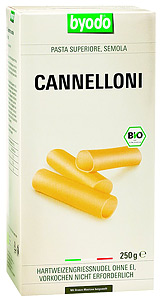 Cannelloni von byodo aus 100% Hartweizengrie ohne Vorkochen