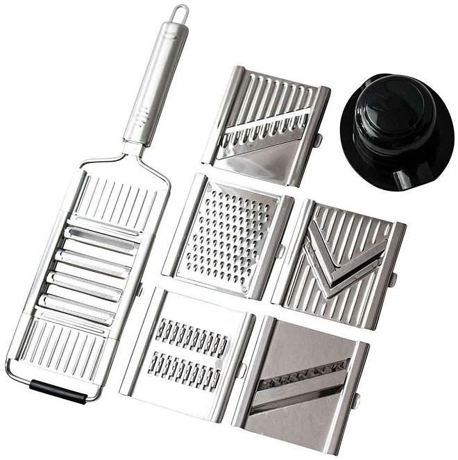 Gemüsehobel mit Edelstahlklingen Gemüsehobel mit Edelstahlklingen