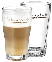 Kaffee-Glser von WMF fr Latte Macchiato