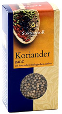 Koriandersamen ganz