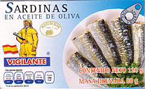Sardinen in Olivenl eingelegt