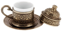 Tasse fr Espresso oder Mokka im osmanischen Stil