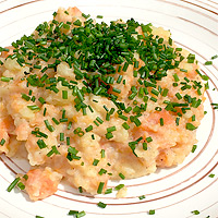 Kartoffel-Mhren-Stampf als Beilage oder Hauptgericht