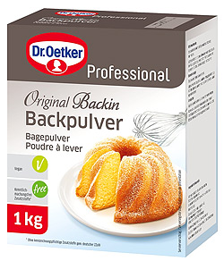 Backpulver von Dr. Oetker Original Backin im 1-Kilo-Paket