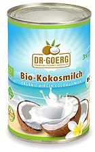 Bio-Kokosmilch von Dr. Goerg