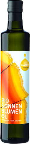 Bio-Sonnenblumenöl kaltgepresst nativ von Fandler