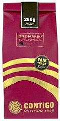Espresso Arabica Bio-Kaffeebohnen von Contigo aus fairem Handel
