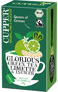 Grner Tee Queen of Greens! in Bio-Qualitt mit Limette & Ingwer