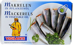 Makrelen in Pflanzenöl von Vigilante