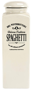 Mrs. Winterbottom's Spaghetti-Dose aus Steingut von Butlers