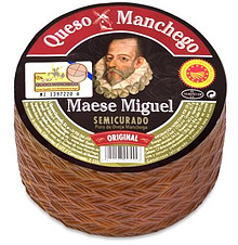Spanischer Manchego-Käse D.O. Queso Manchego Semicurado