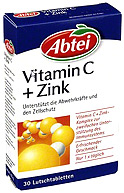 Vitamin C + Zink Lutschtabletten von Abtei