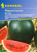 Wassermelonen-Saatgut Sorte Red Star von Kiepenkerl