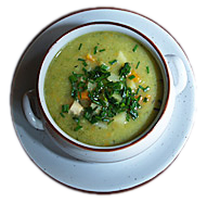 Leichte Gemüse-Kartoffel-Suppe